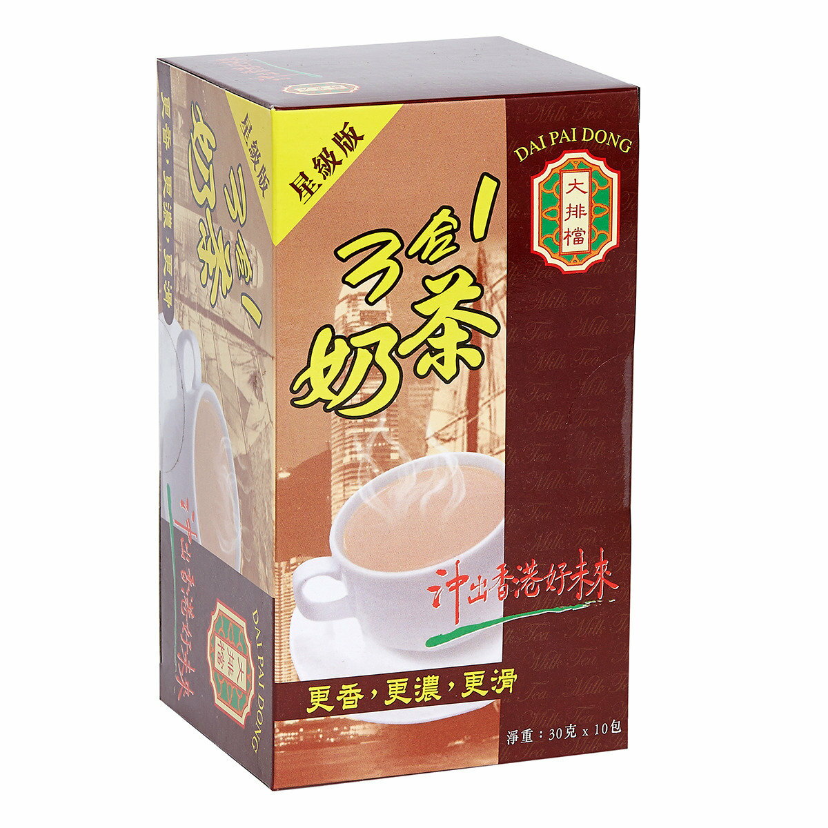 大排檔 港式奶茶 星級版 三合一即沖飲品 香港情懷 香港名牌