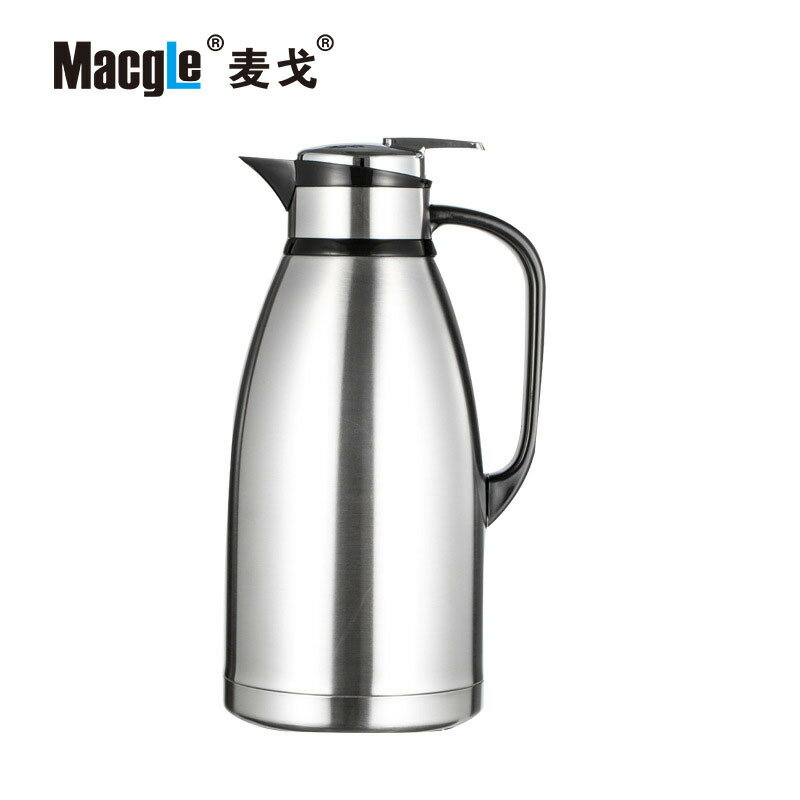 不鏽鋼雙層真空保冷保溫壺餐廳飲料茶水服務壺咖啡壺