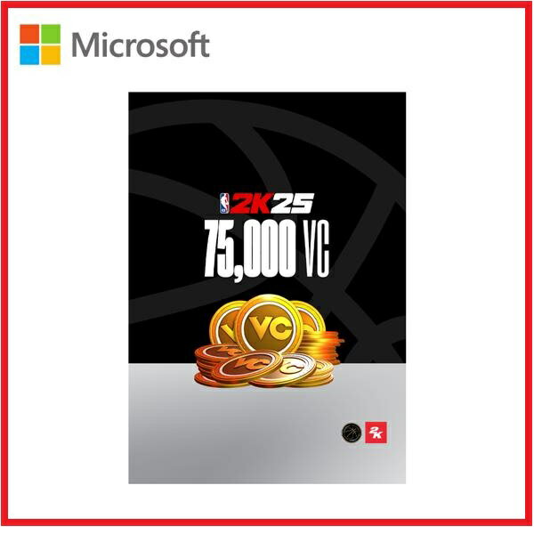 Microsoft 微軟 NBA 2K25 75,000 VC包 下載版  7F6-00857