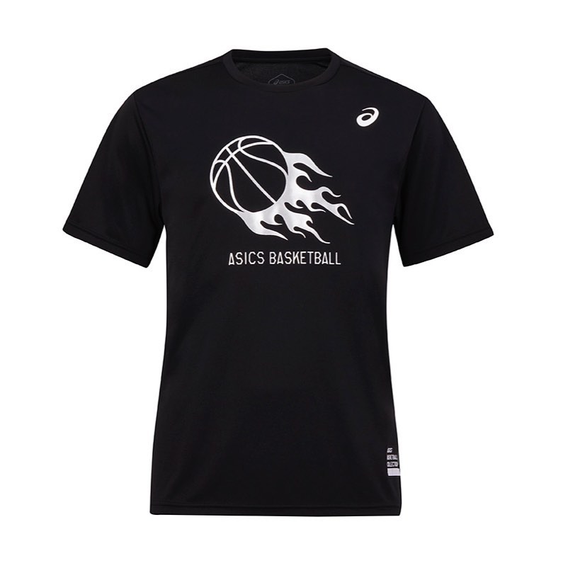 5月特價 ASICS 亞瑟士 籃球短袖上衣 運動T恤 吸濕排汗 球衣 2063A316-003黑 [陽光樂活](D8)