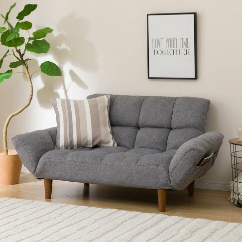 ◆獨立筒坐面矮沙發 POCKET O GY NITORI宜得利家居 0