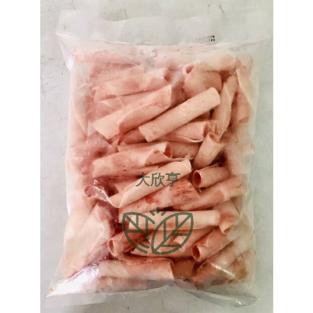 全榮冷凍豬肉片(🇹🇼台灣豬肉)無保水劑【每包1公斤裝】《大欣亨》B080038 1