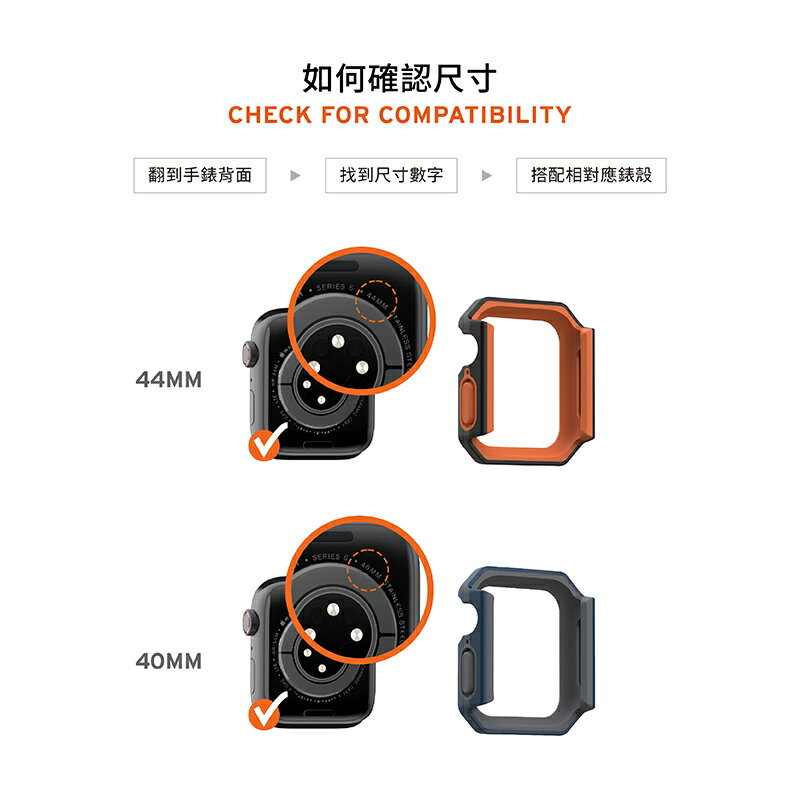 UAG Apple Watch 41/45 mm 耐衝擊保護殼| oweida直營店| 樂天市場Rakuten