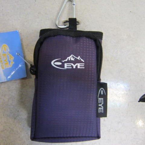 ~雪黛屋~EYE外掛式皮夾腰包 台灣製造品質保證 高單數防水尼龍布材質 PDA證件包 EYE095紫