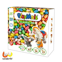 Playmais 玩玉米創意黏土3D盒-可愛動物