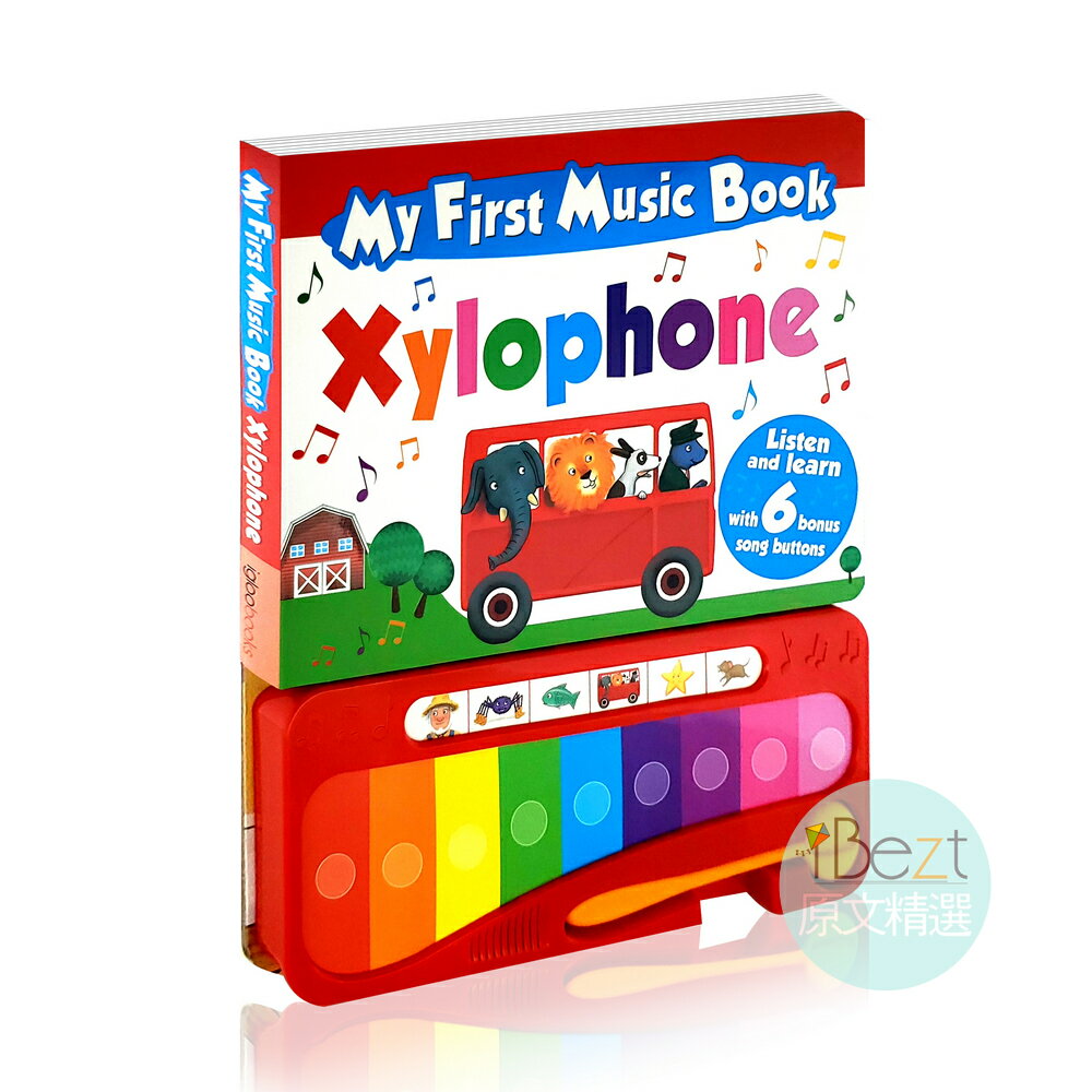 My First Music Book Xylophone | 音樂 | 樂器 | 打鼓 | 進口 | 原文 | 禮物 | 敲打 |