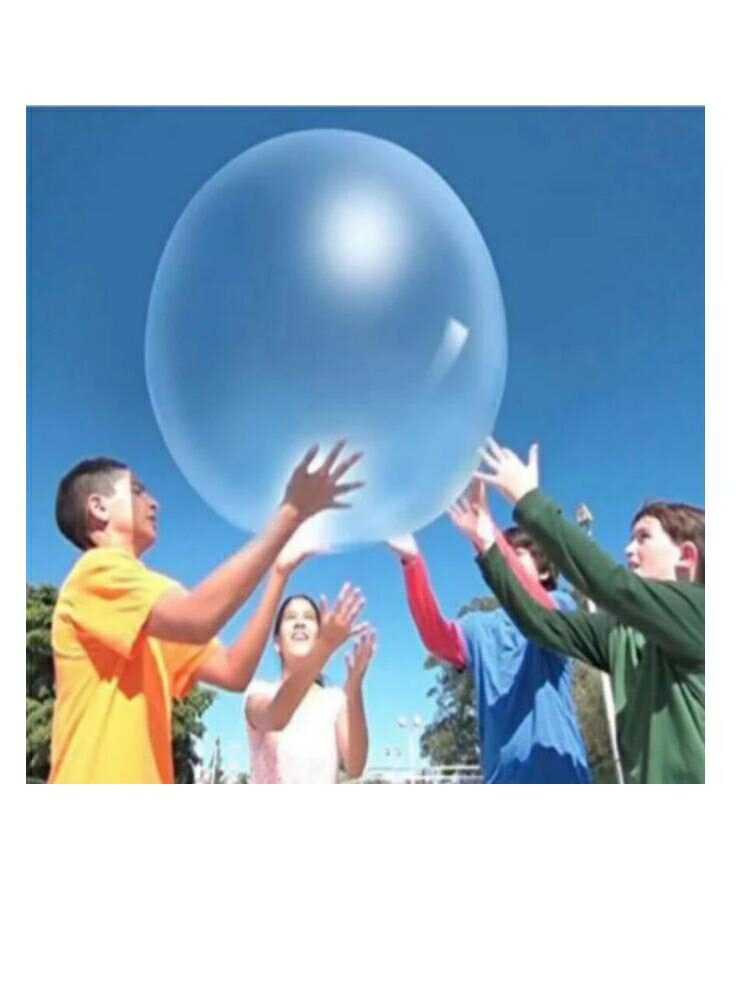 wubble bubble ball超大透明充氣球注水汽球兒童玩具彈力球大光球