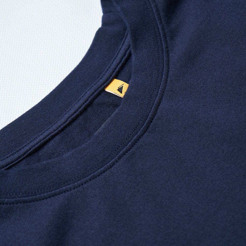 男線條山形小LOGO印花短袖T恤-丈青【5th STREET】【APP下單享4%點數】 ★春夏新品 ★嚴選人氣必買 7