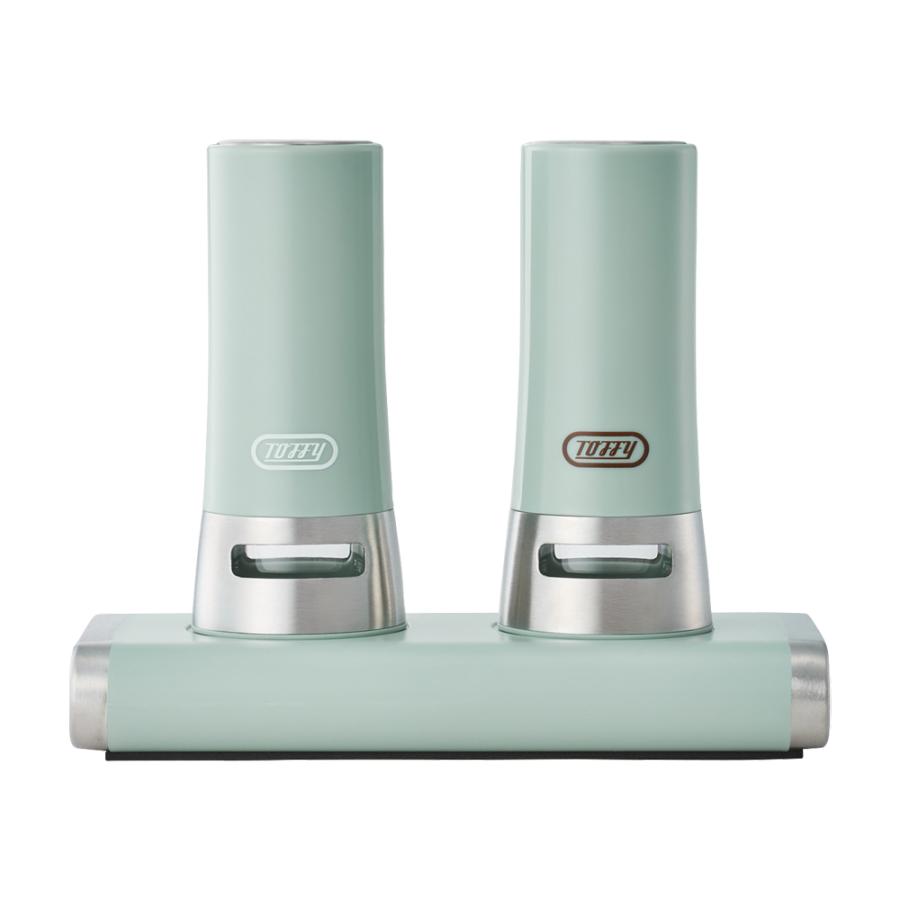 現貨 日本 Toffy K-KU11 自動彈蓋 磁吸 調味料罐 調味罐組 胡椒罐 鹽罐 胡椒鹽罐 磁力底座 防傾倒 1