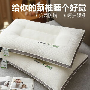 冬季加絨加厚防寒保暖生活乳膠枕頭家用一對枕芯學生單人枕不塌陷不變形