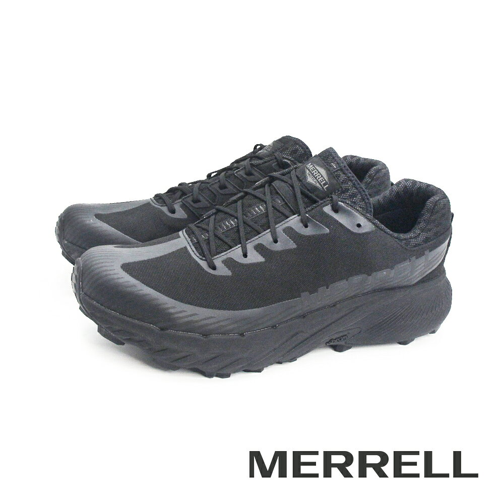 MERRELL(男)Agility Peak 5 Tactical GTX防水健行兩用慢跑越野鞋 男鞋-黑色