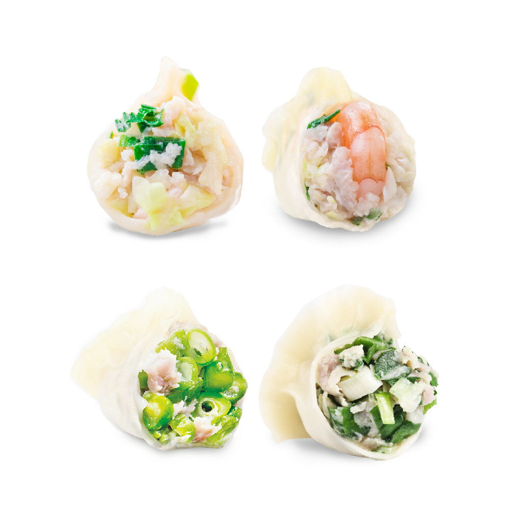 【果貿吳媽家】雙12限定券後87折🎉海陸雙拼水餃5盒免運