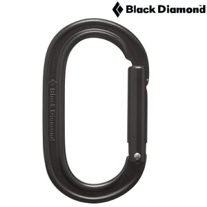 Black Diamond Oval Keylock 無鎖O型快扣鉤環 BD 210083 Black 黑