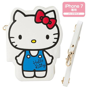 【震撼精品百貨】Hello Kitty 凱蒂貓 HELLO KITTY iPhone7 PU皮革折式保護套(KITTY全身) 震撼日式精品百貨