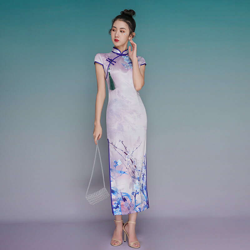 新款夏季蝕骨旗袍年輕款少女復古中國風改良版連衣裙女裝