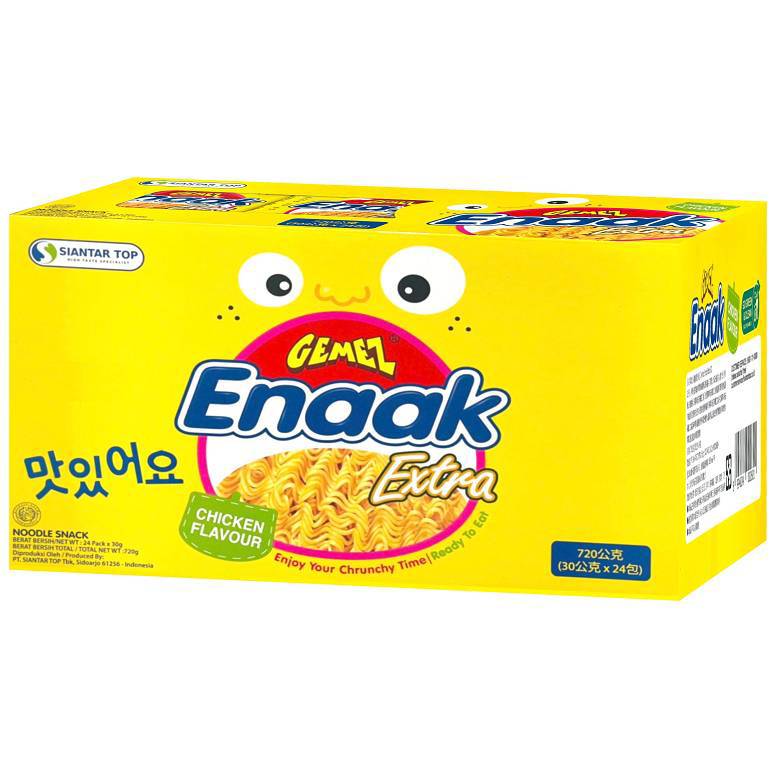 韓國Enaak 小雞麵點心麵重量包(30g*24包/盒) [大買家]