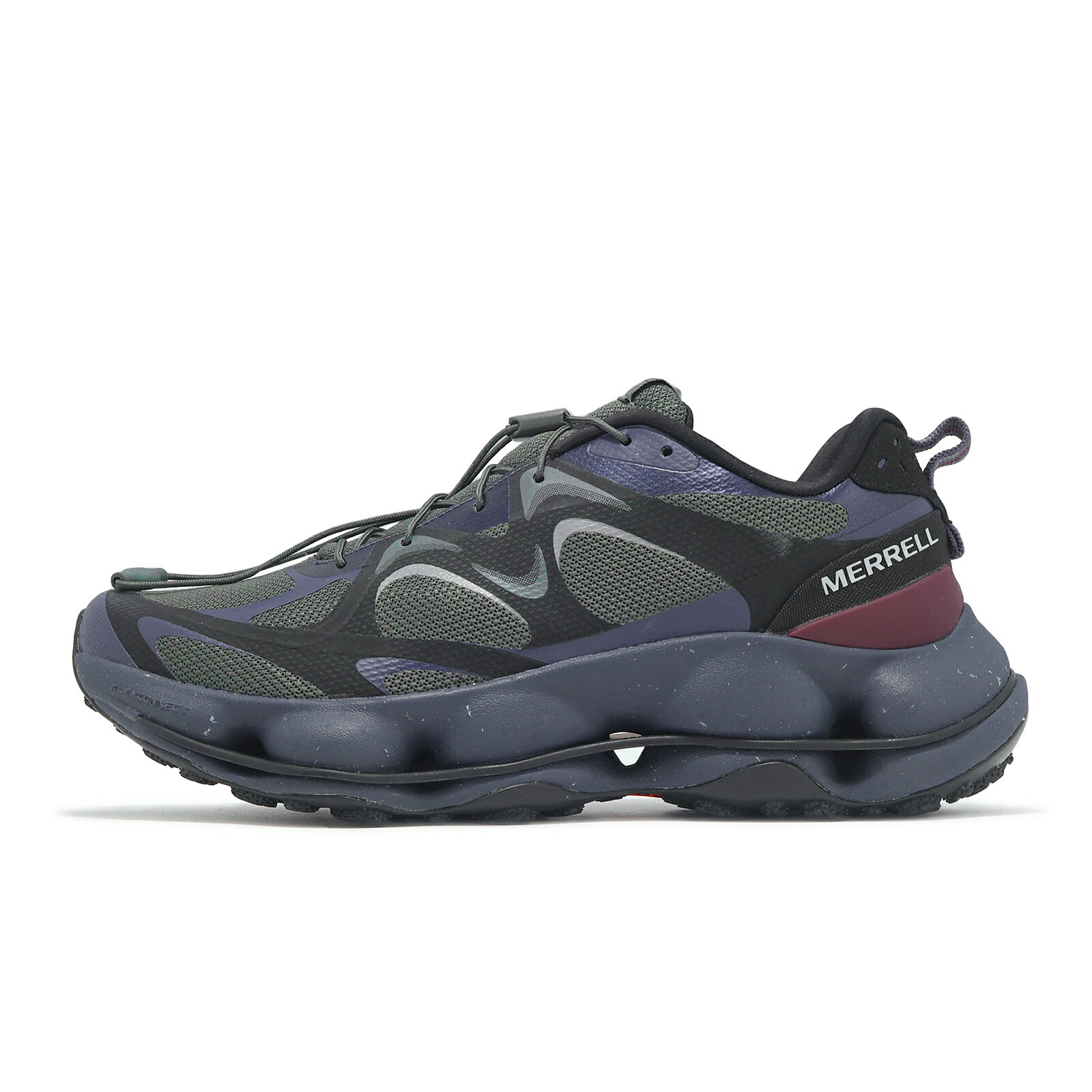 Merrell 戶外鞋 Speedarc Matis 男鞋 登山健行 黑 紫 黃金大底 越野 ML038357