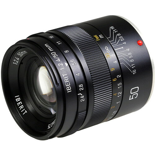 Kipon專賣店: Iberit 50mm f2.4 for FUJI 卡口 義文公司貨