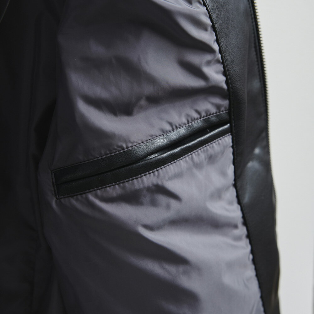 EDWIN 男款 AI皮外套 (黑色) 8