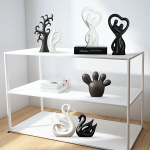 工藝品擺件 簡約現代 創意時尚家居客廳陶瓷裝飾品臥室桌面小擺設