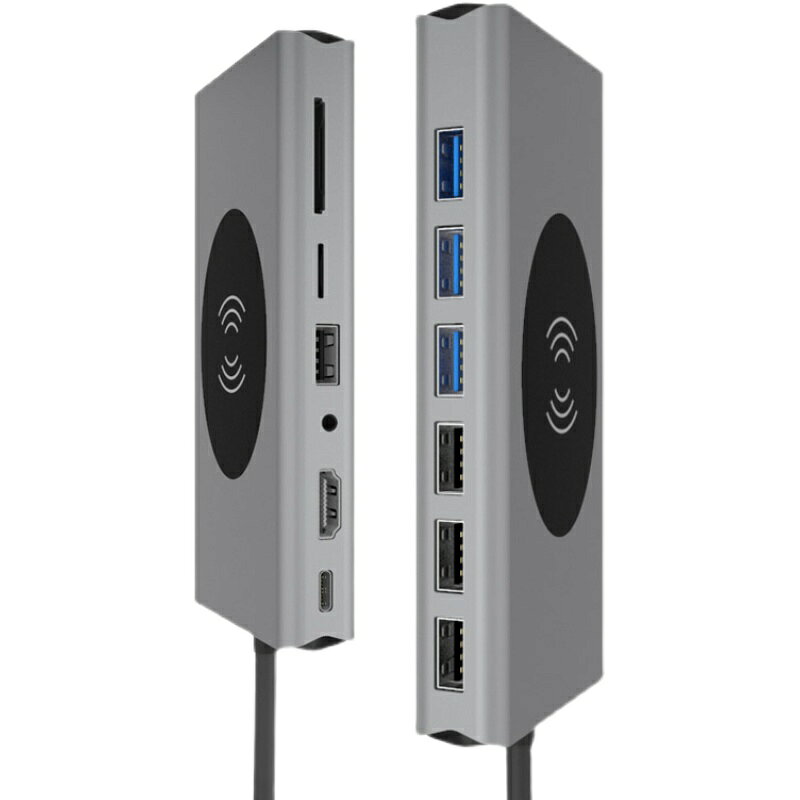 擴充套件塢 Type-C擴充套件塢hdmi轉接頭usb分線器雷電3蘋果電腦華為轉換器【MJ18421】