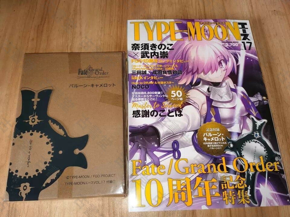 TYPE-MOON Fate/Grand Order 十週年特集號 現貨 日文原版 Ace VOL.17