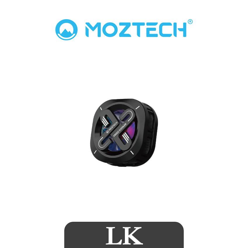 【 MOZTECH 】冰凍扇 磁吸手機散熱器 MagSafe 手遊散熱 磁吸散熱 直播散熱 冰能充 急速降溫 墨子科技