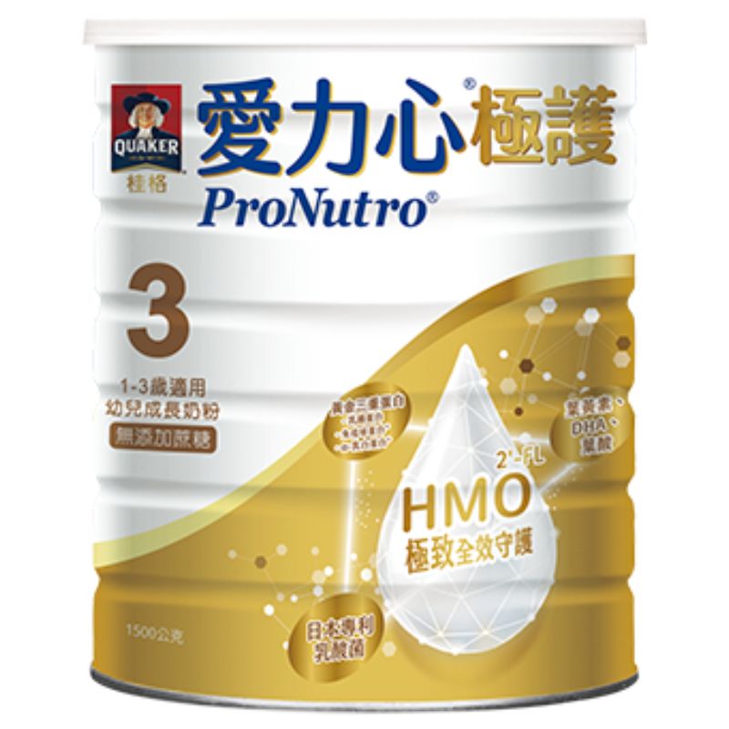 桂格 愛力心極護成長奶粉1.5kg / 買6送1 再送玩具【德芳保健藥妝】 **超取最多2罐**