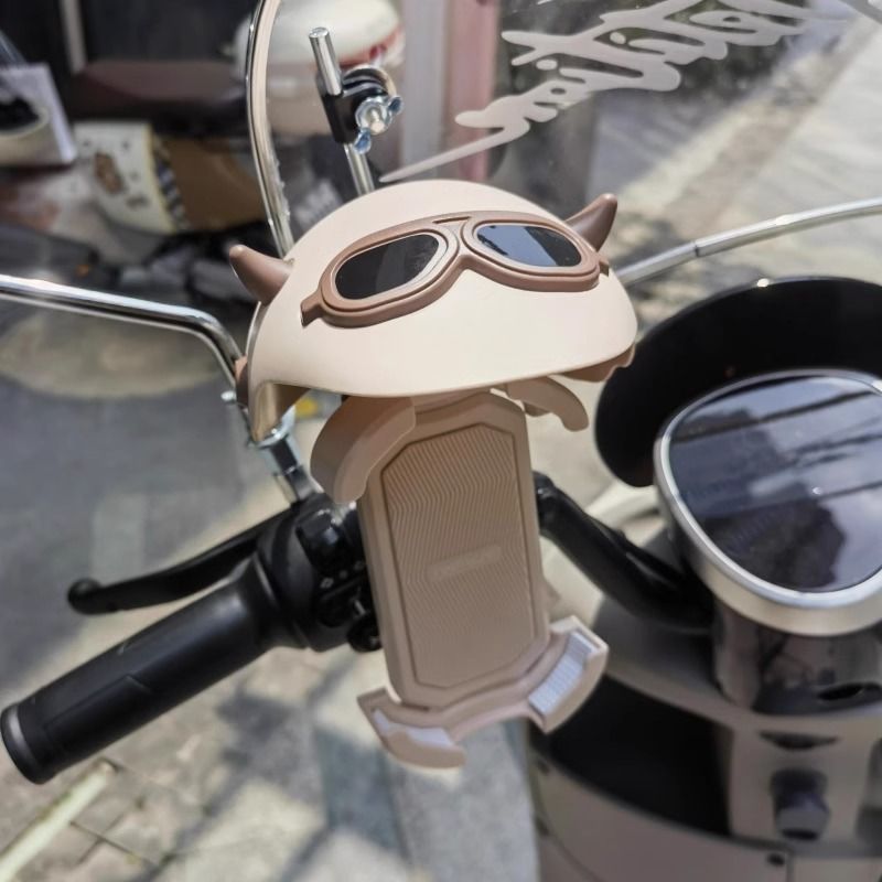 【30天熱銷3216件】電動車手機機支架摩托車導航外賣騎手專用車載電瓶車自行車固定架-貼心優衣家居