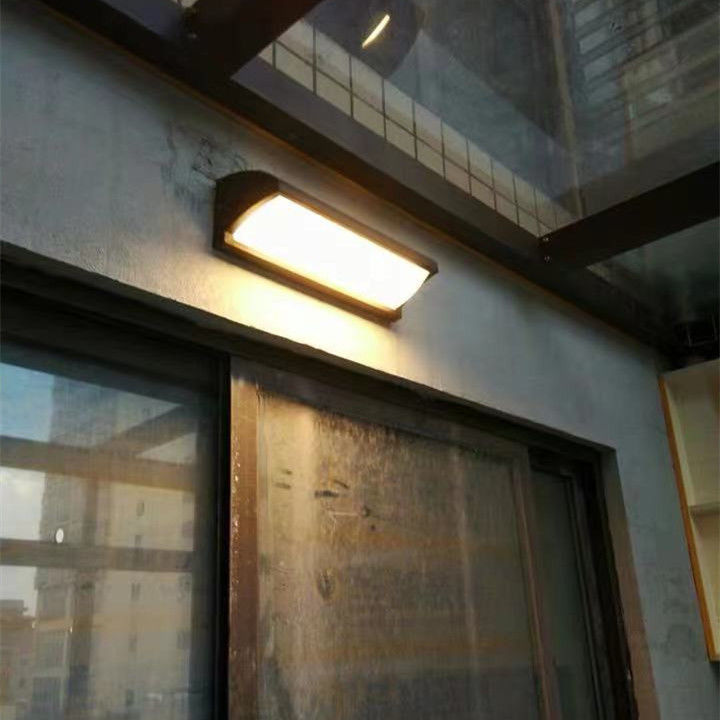 免運 公司貨 開立發票 壁燈 墻壁燈 床頭燈 鏡前燈 臥室燈 客廳燈led戶外防水入戶防潮大門燈別墅陽臺壁燈樓梯露臺過道庭院墻壁燈