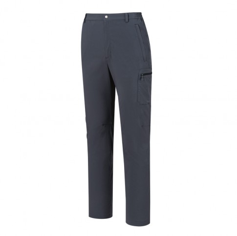 ├登山樂┤山林 Mountneer 男彈性抗UV防蚊長褲 灰藍 # 51S21-82