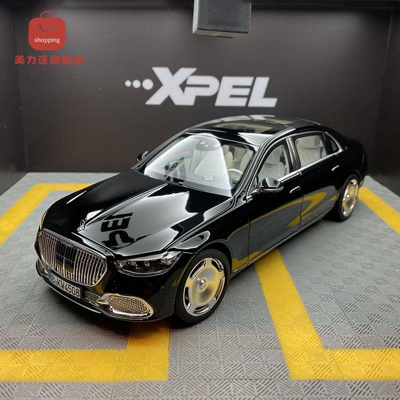 邁巴赫車模 邁巴赫模型 汽車車模 汽車模型 車模 NOREV奔馳邁巴赫S680 1:18 2020全新S級X223合金全開汽車模型收藏 八折下殺 特價出 可開發票