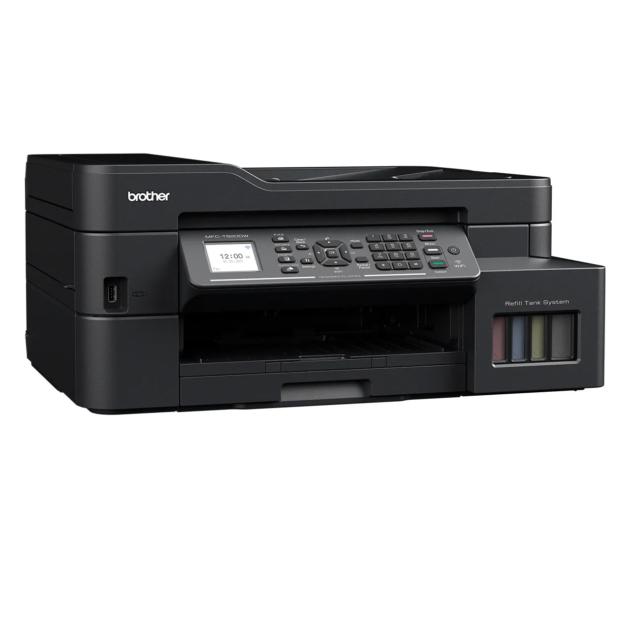 【官網登錄送好禮】ROTHER MFC-T920DW 威力印大連供 雙面商用無線傳真事務機【列印/掃描/複印/傳真】