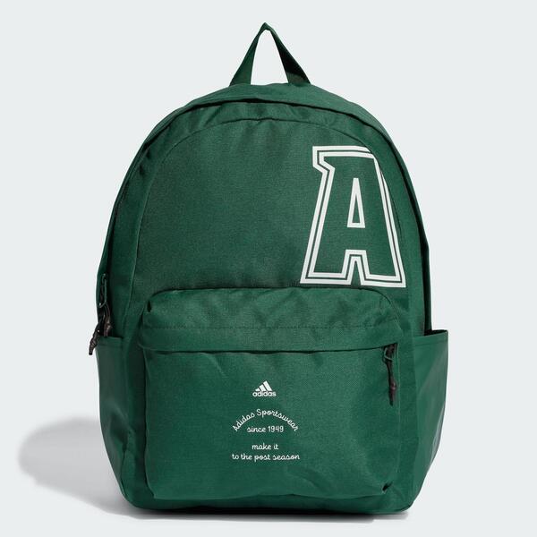 Adidas CL BP A Print [IK3526] 後背包 雙肩背包 學生書包 運動 休閒 耐用 大容量 綠白