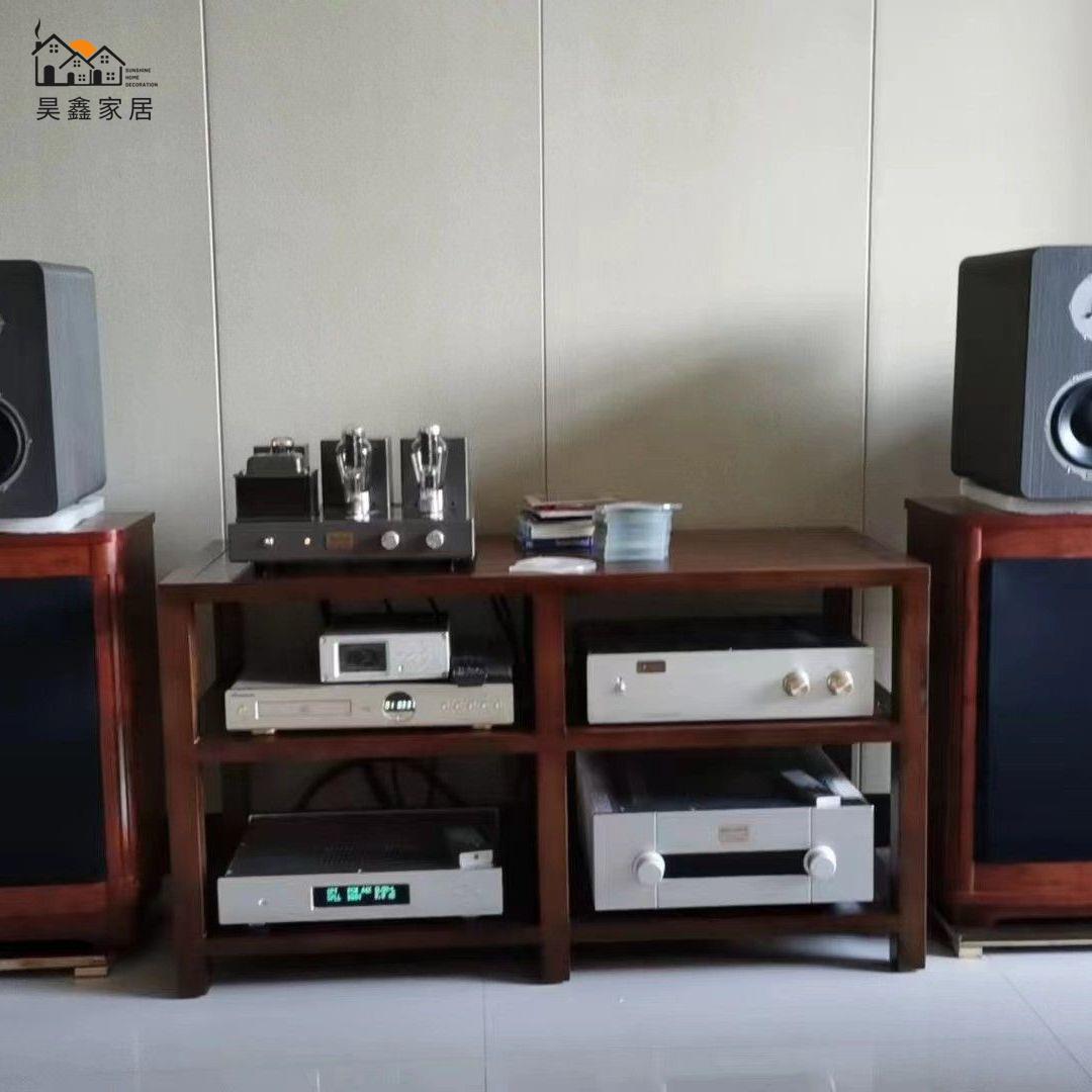 工廠直銷 免運 功放機架 音響架 收納架 功放機架 音響架 音箱架 多層置物架 全實木放置架音響機架功放機架機櫃榫卯結構整裝發貨多層儲物客廳特惠/免運 開立發票 全館八折h210