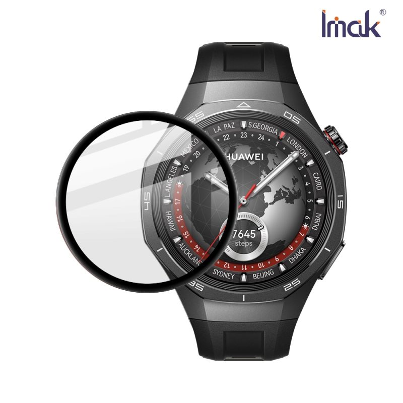 手錶保護貼  Imak 艾美克 HUAWEI Watch GT 5 Pro (46mm)(黑色) 手錶保護膜 保護貼 手表保護貼 【愛瘋潮】