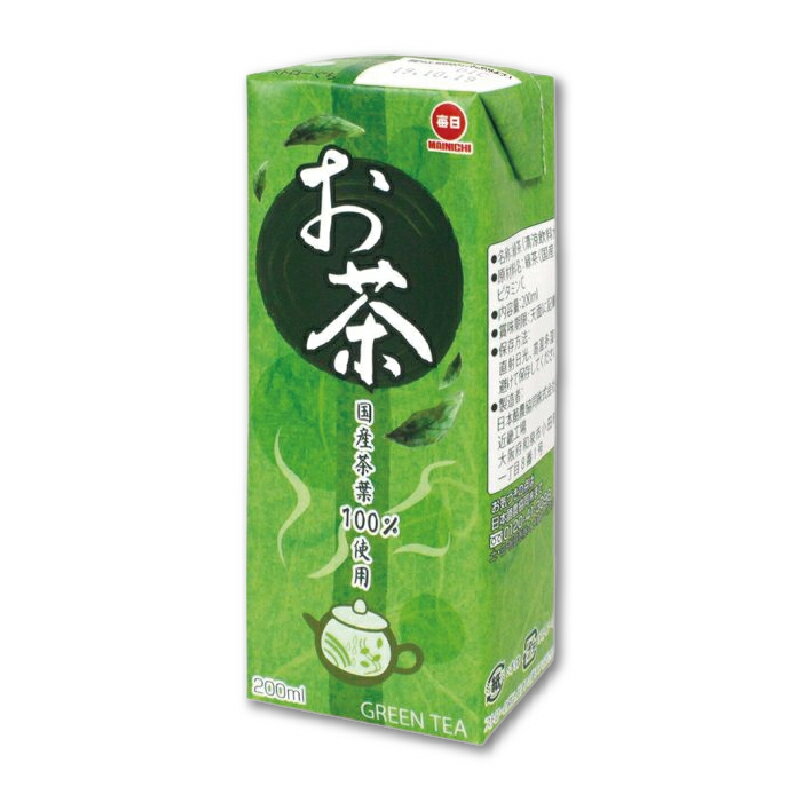 日本酪農【每日綠茶】200ml (效期至24.06.22)