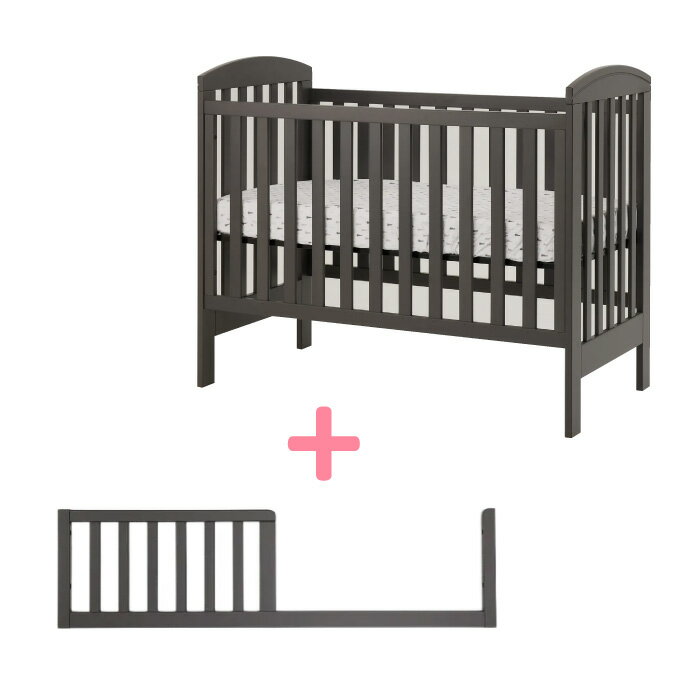 Lebaby樂寶貝 Lisbon里斯本 三合一嬰兒床(無輪+床墊+側護欄)成長床(台灣製)