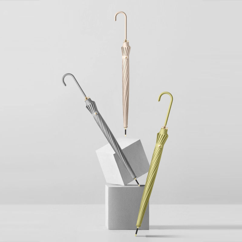 雨傘 自動直桿長柄大號雙人雨傘學生防曬防紫外線晴雨兩用男女定制廣告 幸福驛站