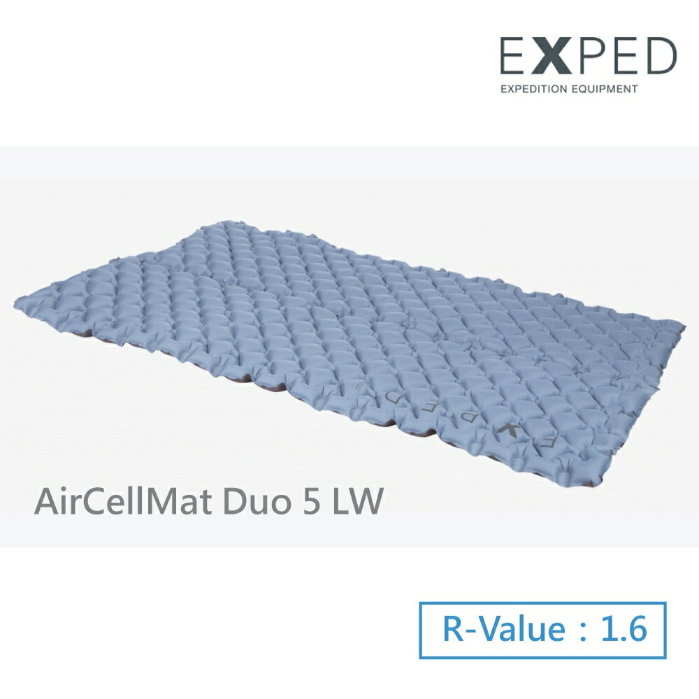 ├登山樂┤瑞士 EXPED AirCellMat DUO 5 (LW)雙人睡墊 # EXPED-69816