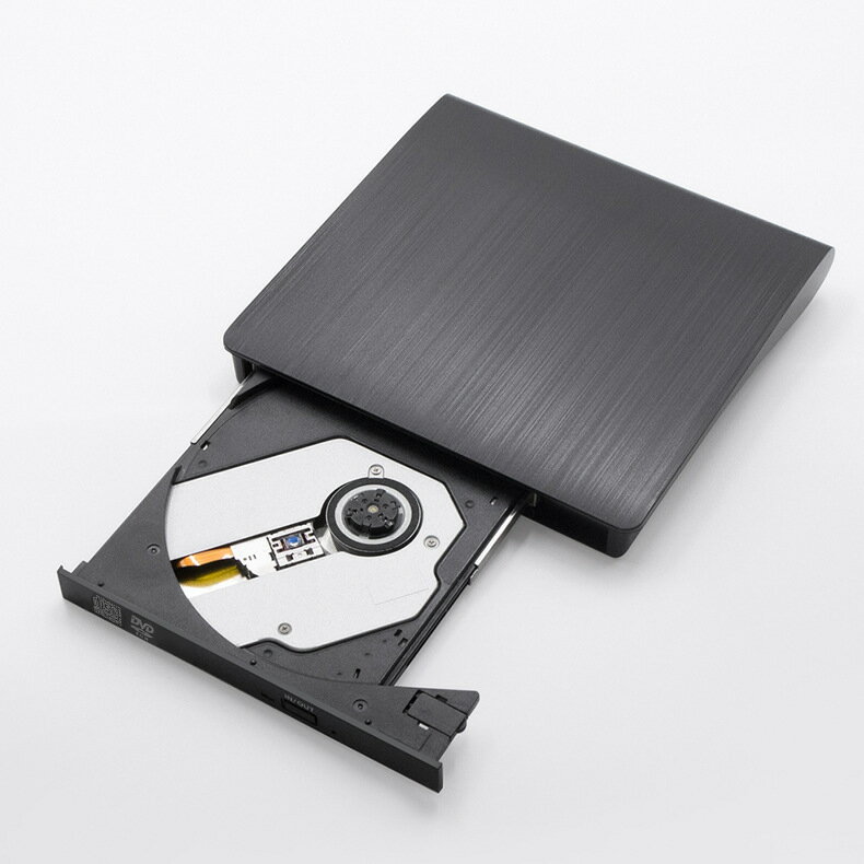 現貨拉絲USB外接光碟機CD光驅盒筆記本電腦臺式機移動外接dvd驅動器【宜家良品百貨】