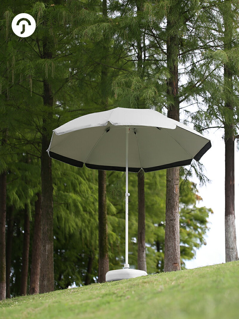 【好物推薦】雙層太陽傘戶外擺攤專用大傘遮陽傘大型庭院沙灘廣告雨傘