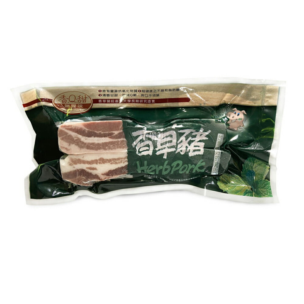 【金農興】香草豬去皮五花肉(400g/包) #冷凍配送