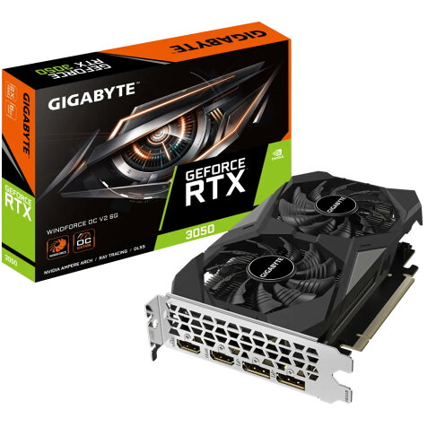 GIGABYTE 技嘉 GeForce RTX3050 WINDFORCE OC V2 6G 顯示卡 1