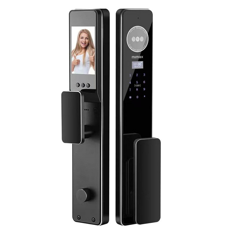 mimax米覓 可視掌靜脈人臉辨識智慧門鎖 視訊 人臉 掌靜脈 保固二年 八種解鎖方式 智能門鎖 電子鎖