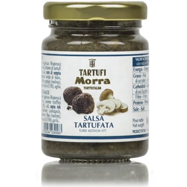 現貨！義大利Tartufi Morra阿爾巴8%黑松露菌菇醬松露醬truffle sauce