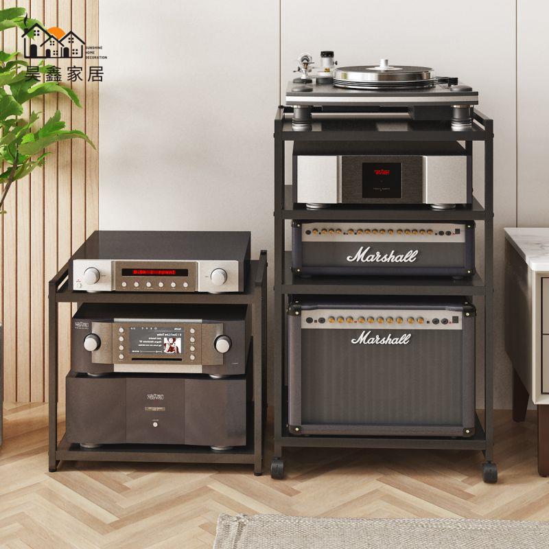 工廠直銷 免運 功放機架 音響架 收納架 功放機架 音響架 音箱架 多層置物架 功放機架櫃音響裝置放置架家用UPS電源CD膽機HIFI音箱支架落地式特惠/免運 開立發票 全館八折h210