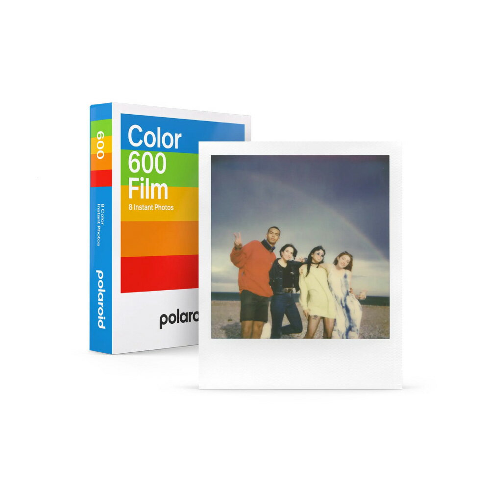 Polaroid 寶麗來 600型 彩色白框相紙 8張 單盒入/2盒入/5盒入 / 組 D6F1/D6F5/D6F6