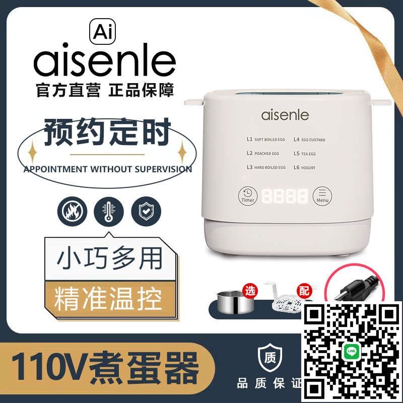早餐器日本110v小型器智慧定時機蛋蒸蛋煮蛋家用美美國規臺灣溫泉