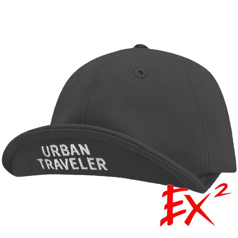 【EX2德國】中性 時尚翻簷棒球帽 年輕時尚款『黑』(57-59cm) 365188